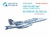 Quinta Studio QDS-48280 F/A-18C late 3D-Printed & coloured Interior on decal paper (HobbyBoss)(Small version) 1/48